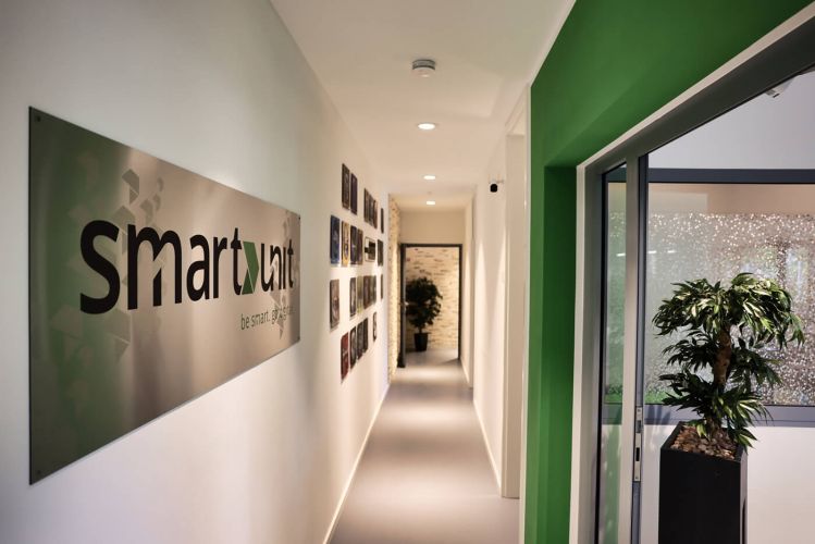 ©️ smart unit 📷 Foto: Eingangsbereich zum Meeting